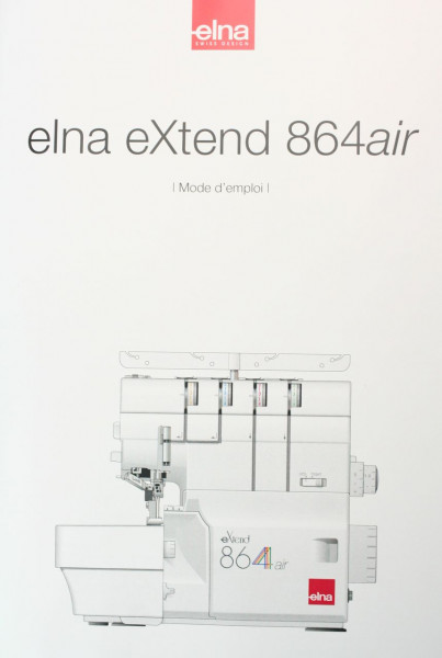 Bedienungsanleitung für Elna 864air Französisch