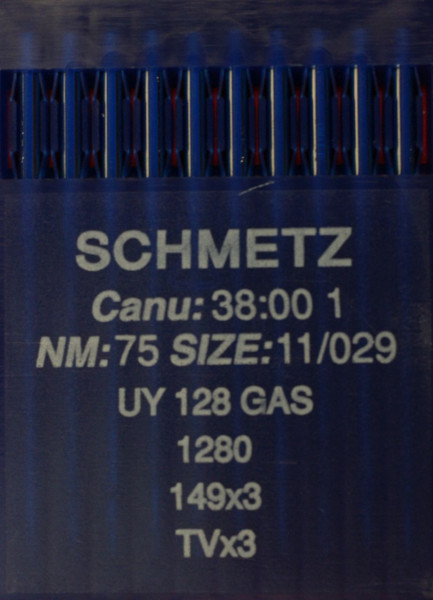 Schmetz UY 128 GAS Rundkolbennadel Staerke 75