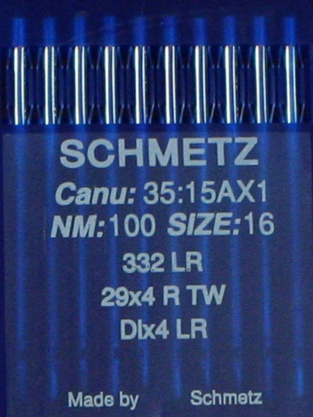 Schmetz 332 LR Staerke 100